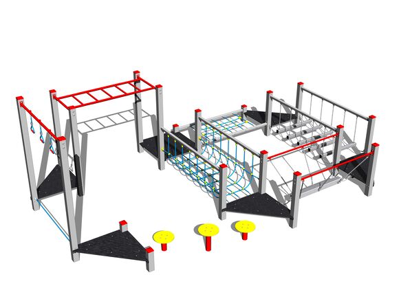 Ügyességi pálya SD105KS - ezüst