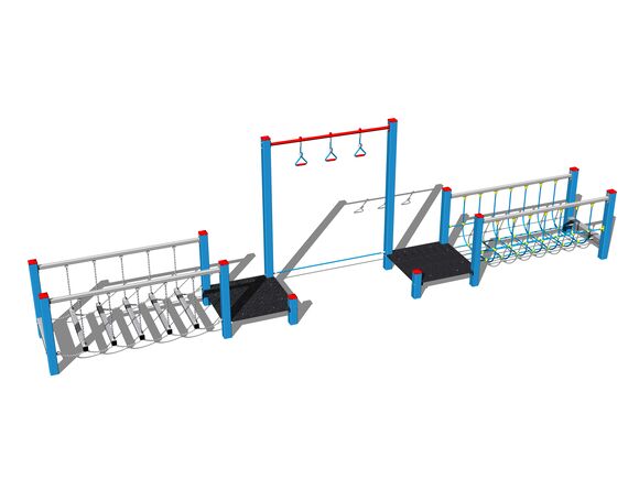 Ügyességi pálya SD106KB - kék