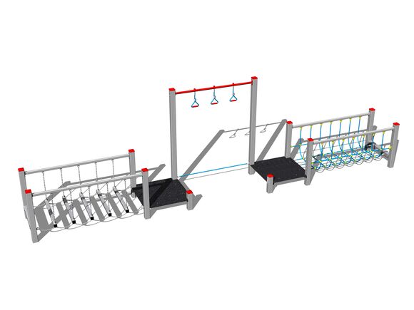 Ügyességi pálya SD106KS - ezüst