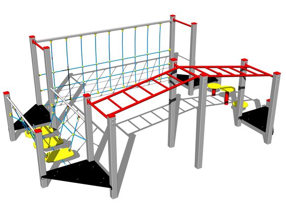 Ügyességi pálya SD107KS - ezüst