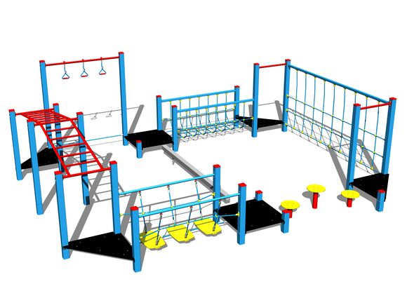 Ügyességi pálya SD108KB - kék