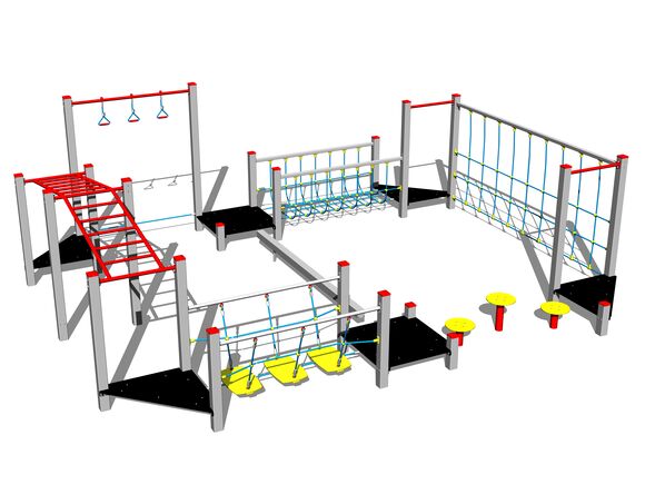 Ügyességi pálya SD108KS - ezüst
