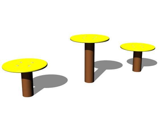 Ügyességi pálya SD111KW - barna