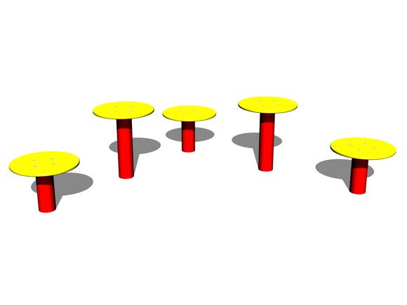 Ügyességi pálya SD112KR - piros