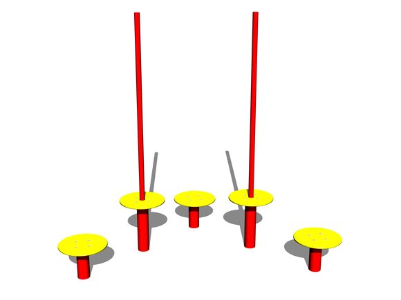 Ügyességi pálya SD113KR - piros