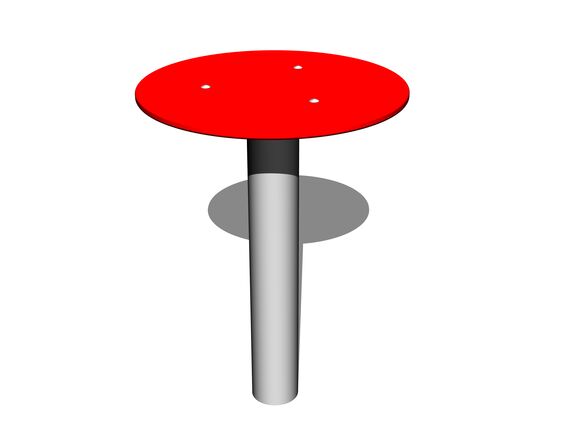 Asztal homokozóba ST001KR - piros