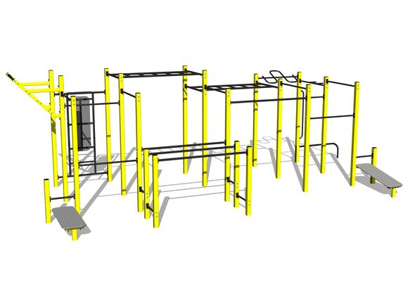 Street workout összeállítás WS8030YD - borostyán