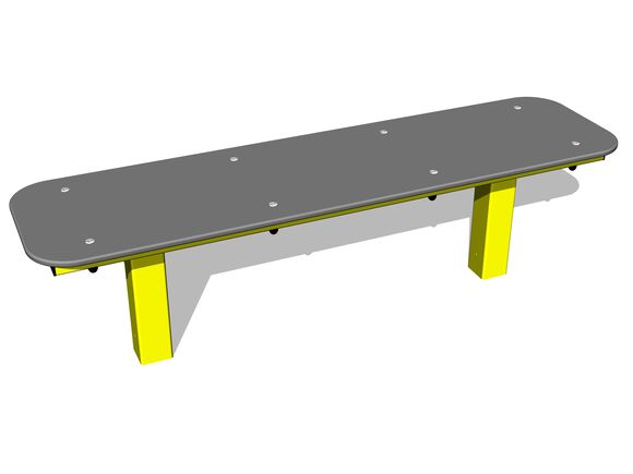 Street workout elem wp8004YD - borostyán teljes fémszerkezet