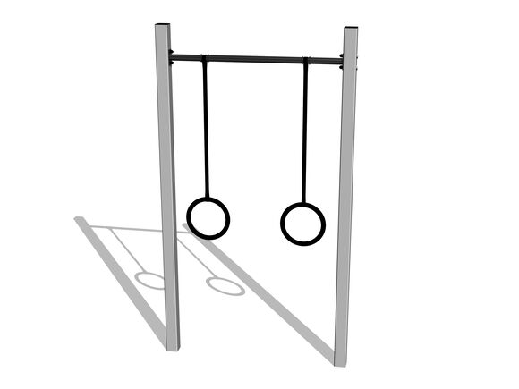 Street workout elem WP8014SD - teljes fémszerkezet