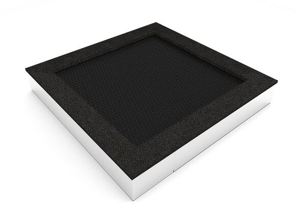 Földbe süllyesztett trambulinok TR-C260-DZ - fekete