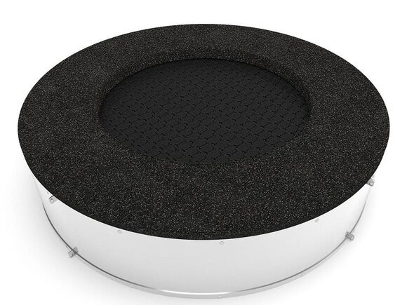 Földbe süllyesztett trambulinok TR-K170-DZ - fekete