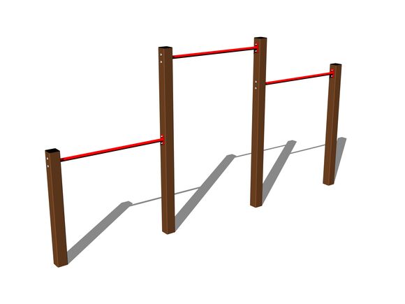 Hármas nyújtó HR301KW - barna (szab. mag. 1,5 m)