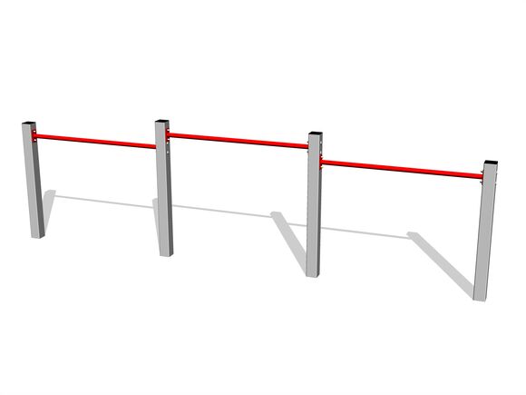 Hármas nyújtó - ezüst (szab. mag. 1 m)