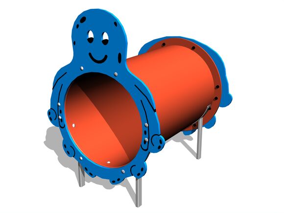 Alagút elem - Polip MINI (UV-állóság) TUP1008K - teljes fémszerkezet