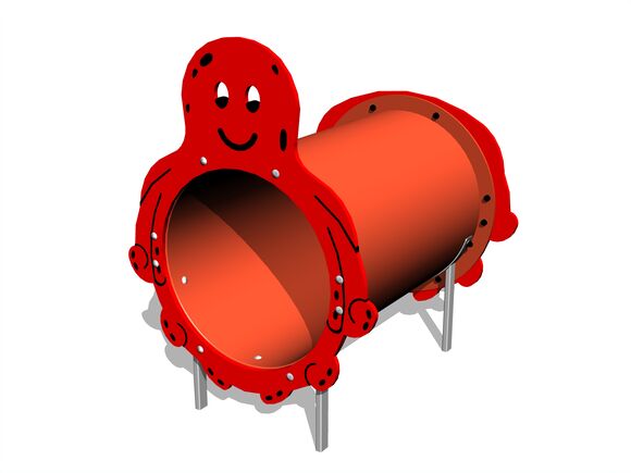 Alagút elem - Polip MINI (UV-állóság) TUP1008K - teljes fémszerkezet