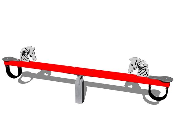 Mérleghinta két férőhelyes VH210KR - piros