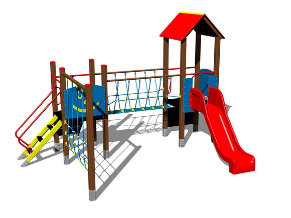 UNIVERSAL 4U238KW - barna teljes fémszerkezet