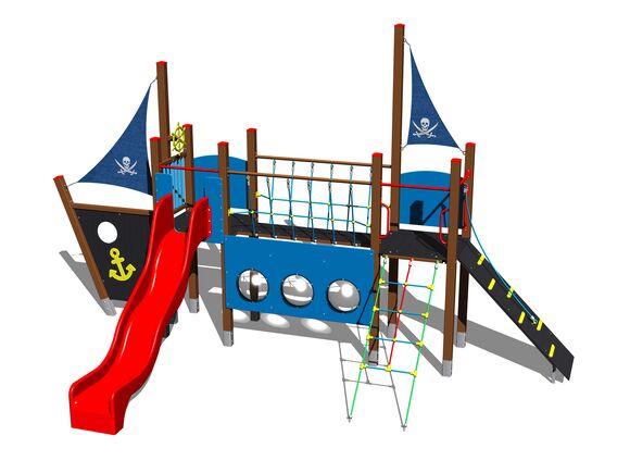 UNIVERSAL 4U231KW - barna teljes fémszerkezet