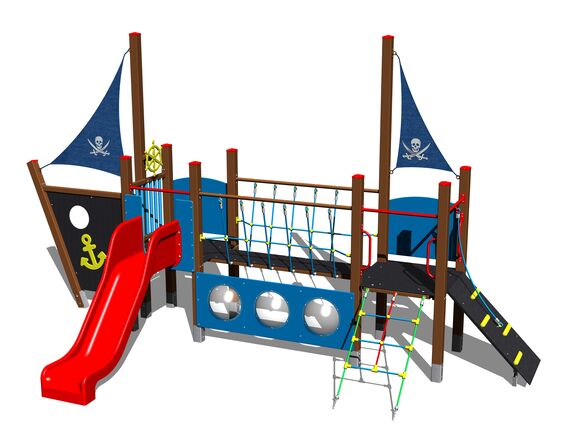 UNIVERSAL 4U231KW - barna teljes fémszerkezet