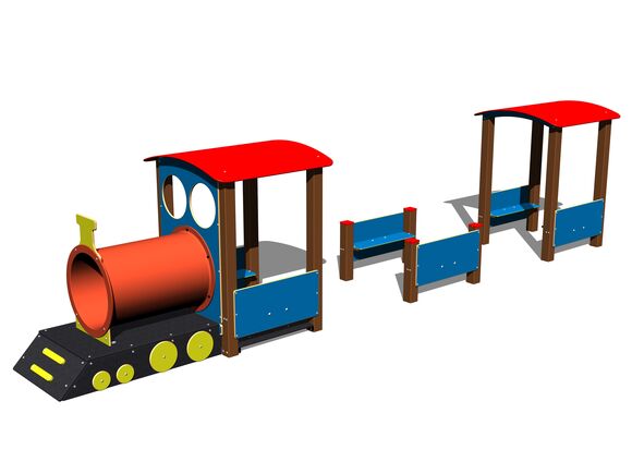 Vonat VL200KW - barna