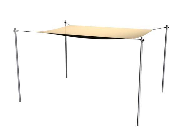 Állítható homokozó árnyékoló 3x1,5 m ZPI3015