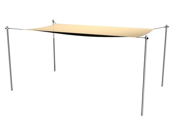 Állítható homokozó árnyékoló 4x2 m ZP4020