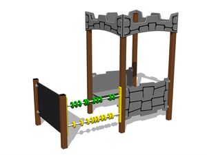 Házikó - teljes fémszerkezet