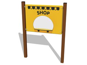 Oktató panel – Üzlet  EDP6132KW – barna