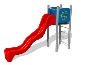 Klasszikus játékfelállás UNK1005K - teljes fémszerkezet