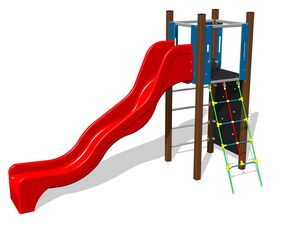Klasszikus játékfelállás UNK1053K - teljes fémszerkezet