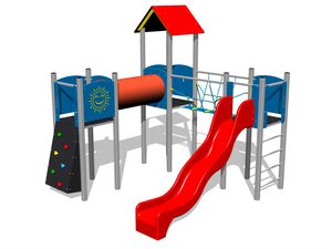 Klasszikus játékfelállás UNK3005KS - ezüst