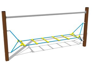 Majompályák Vízszintes létra - barna (szab. mag. 1 m)