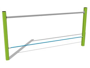 Majompályák Egyensúlyozó kötél - lime (szab. mag. 1 m)