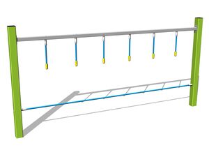 Majompályák Mászókötél - lime (szab. mag. 1 m)