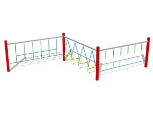 Majompályák - piros(szab. mag. 1 m)