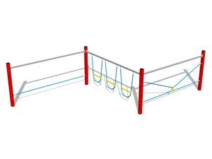 Majompályák - piros (szab. mag. 1 m)