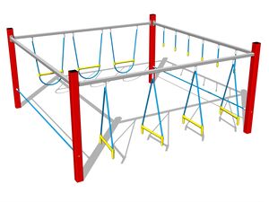 Majompályák - piros (szab. mag. 1 m)