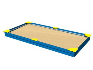 Homokozó ülőkékkel 4x2 m PIP4020