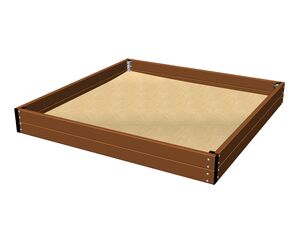 Homokozó 2x2 m - teljes fémszerkezet