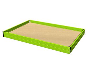Homokozó 3x2m - teljes fémszerkezet