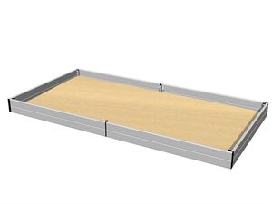 Homokozó 4x2 m - teljes fémszerkezet