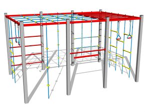 Mászó összeállítás - teljes fémszerkezet
