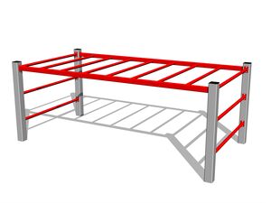 Mászó összeállítás - teljes fémszerkezet