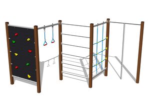 Mászó összeállítás - teljes fémszerkezet