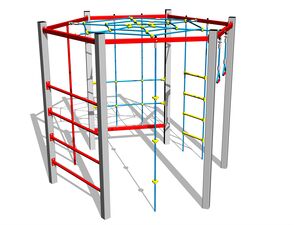 Mászó összeállítás - teljes fémszerkezet