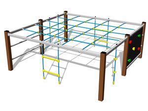 Mászó összeállítás - teljes fémszerkezet