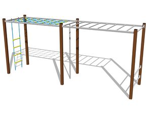 Mászó összeállítás - teljes fémszerkezet