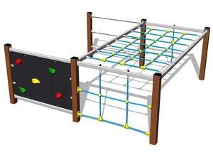 Mászó összeállítás - teljes fémszerkezet