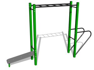 Street workout összeállítás - zöld